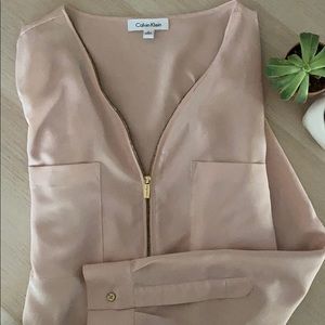 Calvin Klein Semi-sheer Top